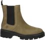 Timberland Cortina Valley leren chelsea boots groen - Thumbnail 1