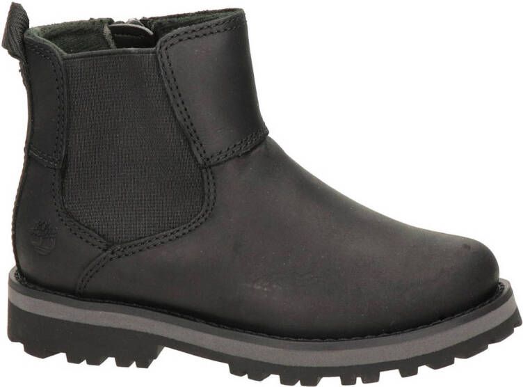 Timberland Courma Kid nubuck enkelboots zwart Effen 27