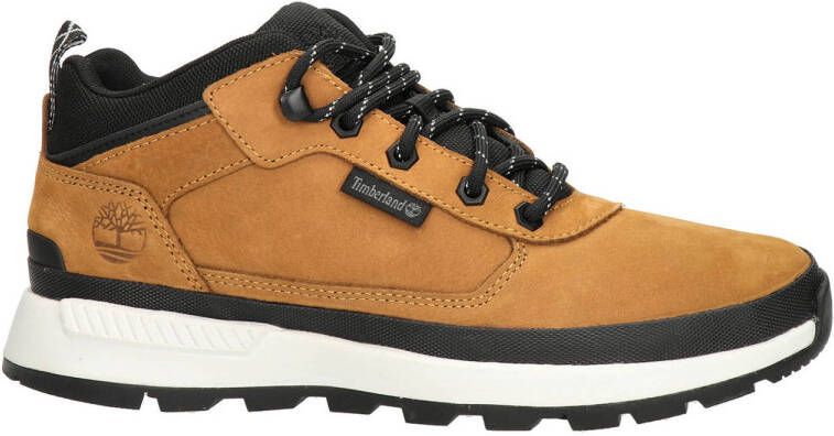 Timberland Field Trekker nubuck veterschoenen bruin geel
