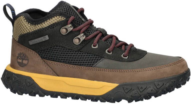 Timberland Greenstride Motion 6 leren sneakers bruin zwart
