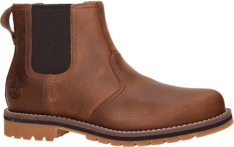 Timberland Larchmon leren chelsea boots cognac