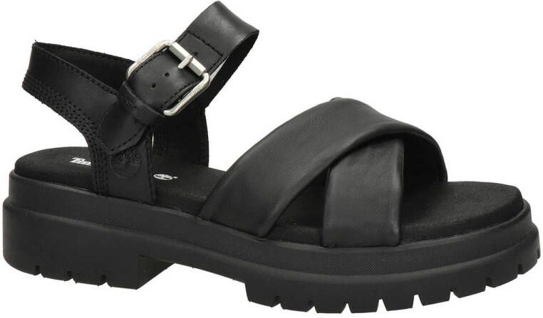 Timberland London Vibe leren sandalen zwart