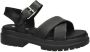 Timberland London Vibe leren sandalen zwart - Thumbnail 1