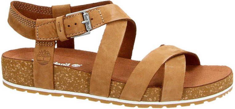 Timberland Women's Malibu Waves Ankle Strap Sandal Sandalen bruin