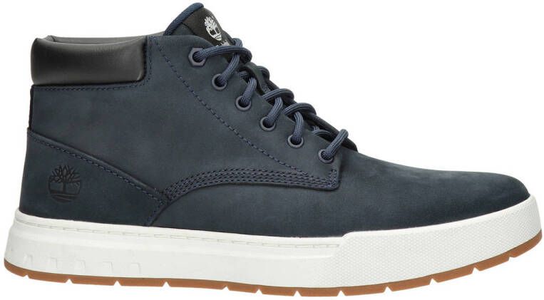 Timberland Maple Grove Chukka nubuck veterboots donkerblauw