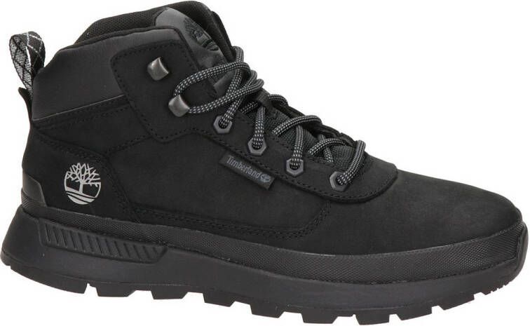 Timberland nubuck veterboots zwart