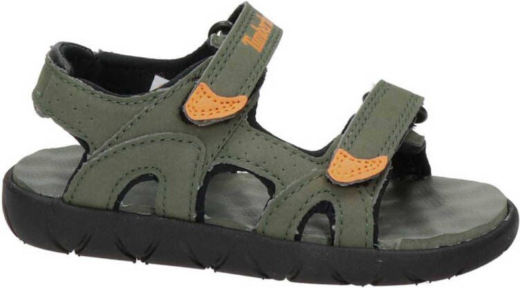 Timberland Perkins Row sandalen groen oranje Jongens Imitatieleer Meerkleurig 24