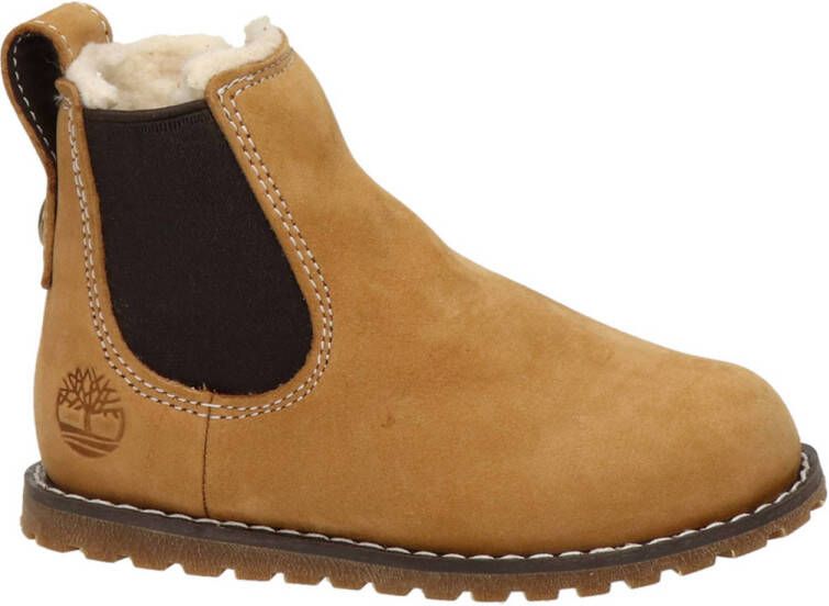 Timberland Pokey Pine suède chelsea boots geel