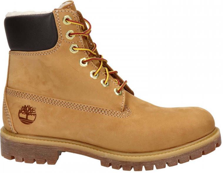 Timberland Premium Warm lined nubuck veterboots camel