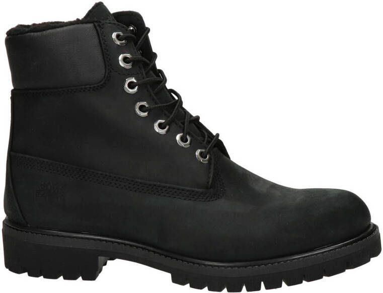 Timberland Premium Warm-lined nubuck veterboots zwart