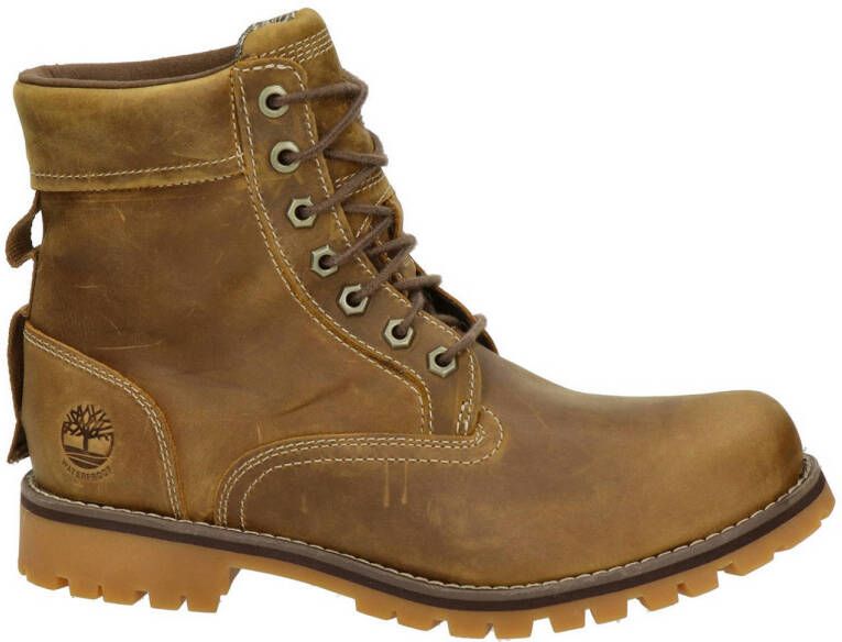 Timberland Rugged WP leren veterboots bruin