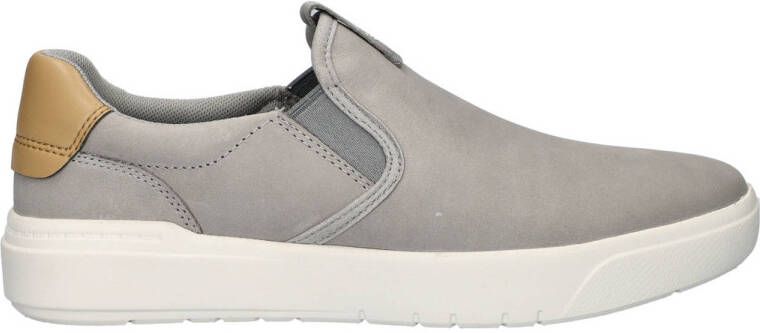 Timberland Seneca Bay nubuck slip-on lichtgrijs