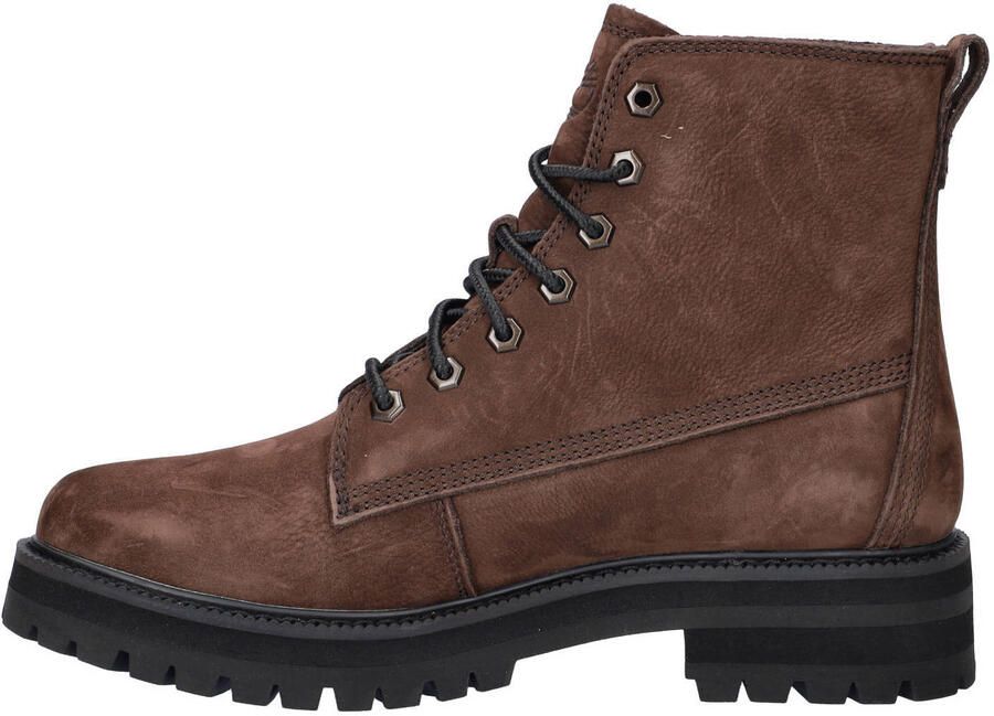 Timberland Britton Drive suède veterboots met profielzool bruin - Foto 2