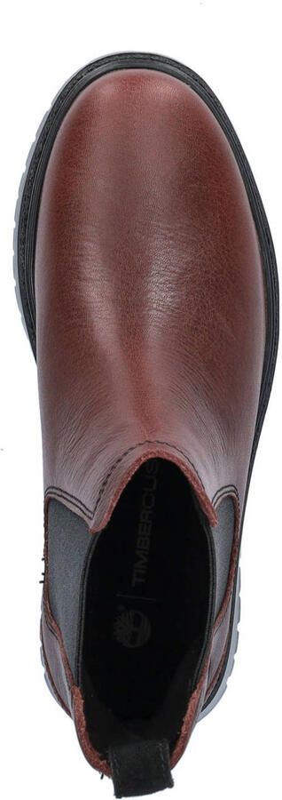 Timberland Cambria Valley leren chelsea boots bordeaux - Foto 3