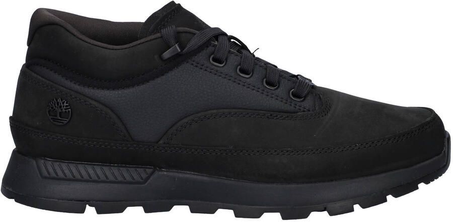 Timberland Euro Grid Low suède sneakers zwart