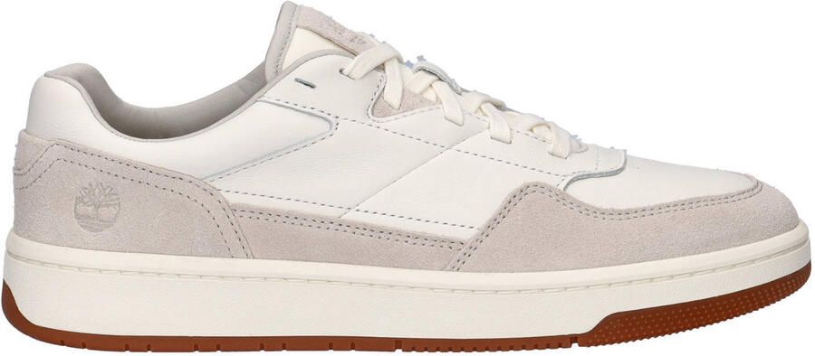 Timberland Jackson Court leren sneakers wit beige