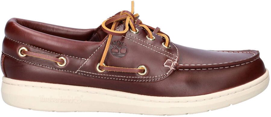 Timberland leren moccasins bruin