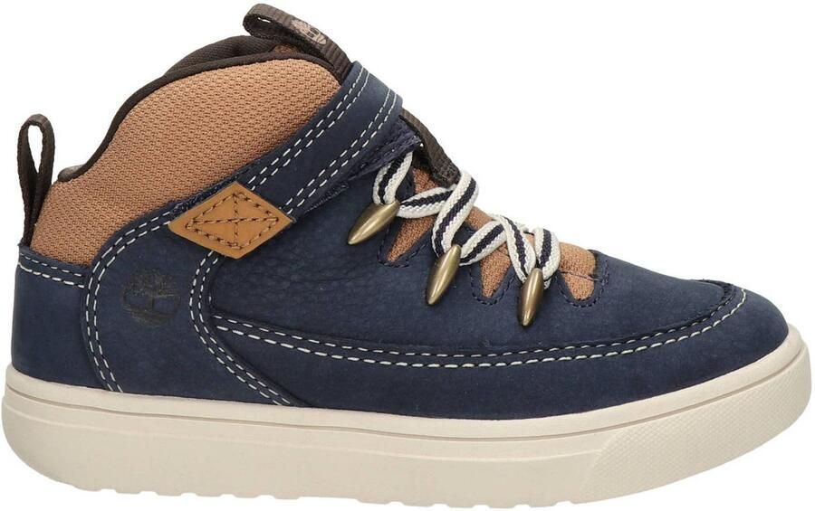 Timberland Lisbon Street Mid suède veterschoenen donkerblauw bruin