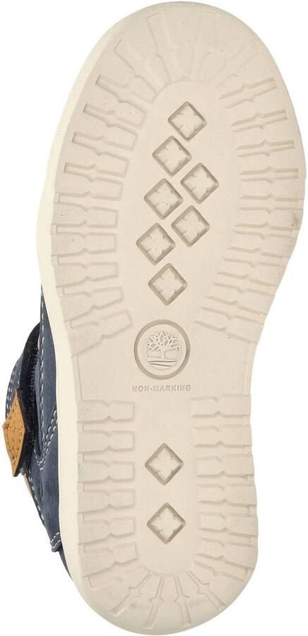 Timberland Lisbon Street Mid suède veterschoenen donkerblauw bruin - Foto 3