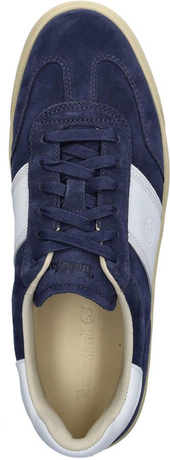 Timberland Lisbon suède sneakers donkerblauw wit - Foto 2