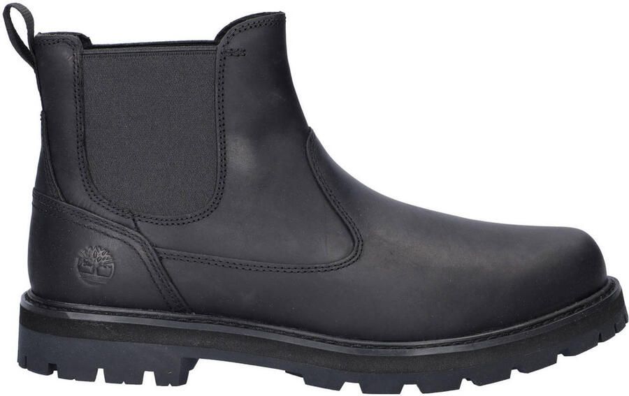 Timberland nubuck chelsea boots zwart