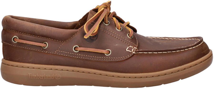 Timberland nubuck mocassins bruin