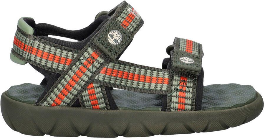 Timberland sandalen groen oranje