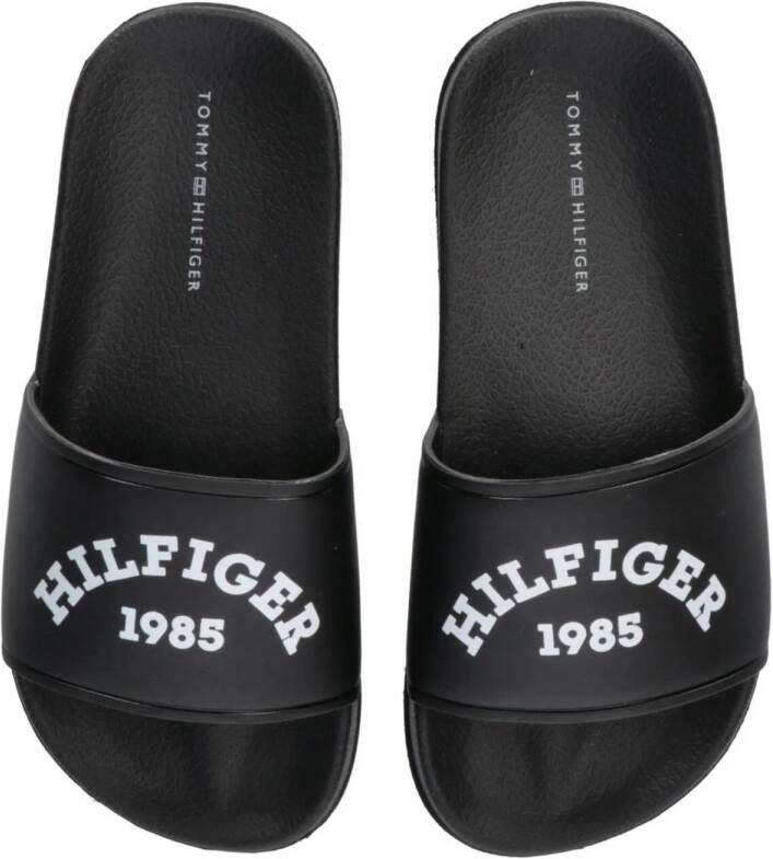 Tommy Hilfiger Badslippers LOGO POOL SLIDE zomerschoen badschoen poolslides met grote merkopdruk