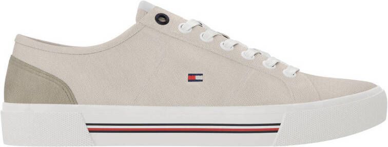 Tommy Hilfiger canvas sneakers beige