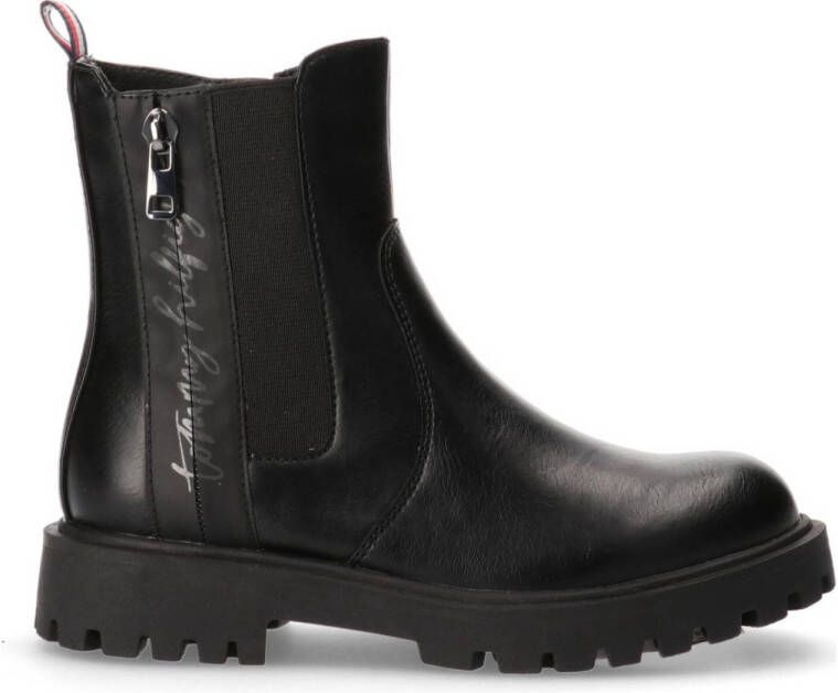 Tommy Hilfiger chelsea boots zwart