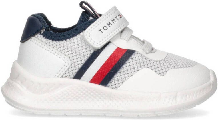 Tommy Hilfiger chunky sneakers wit Jongens Imitatieleer Meerkleurig 22