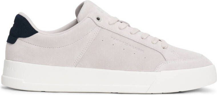 Tommy Hilfiger Court suède sneakers grijs