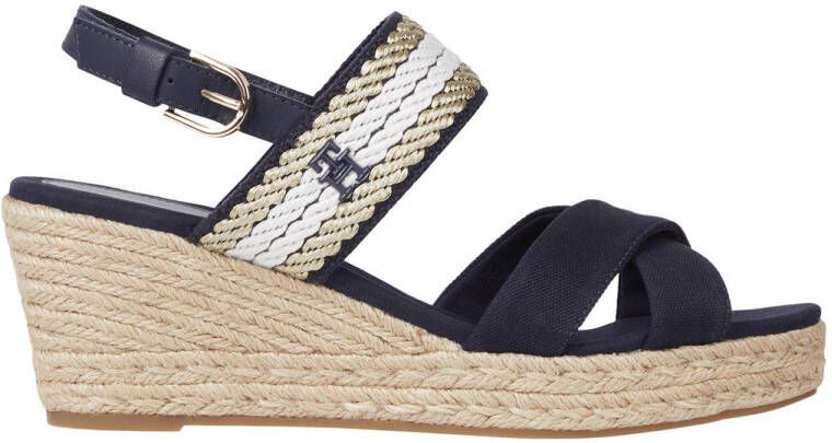 Tommy Hilfiger espadrilles donkerblauw