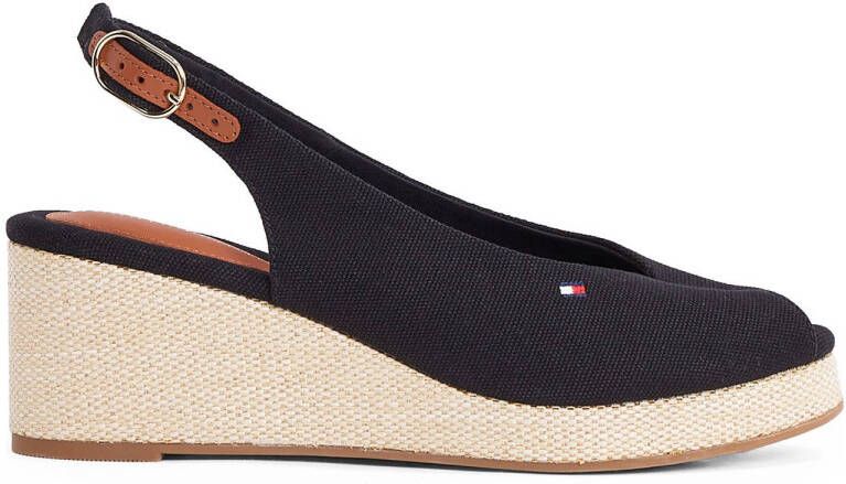 Tommy Hilfiger espadrilles zwart