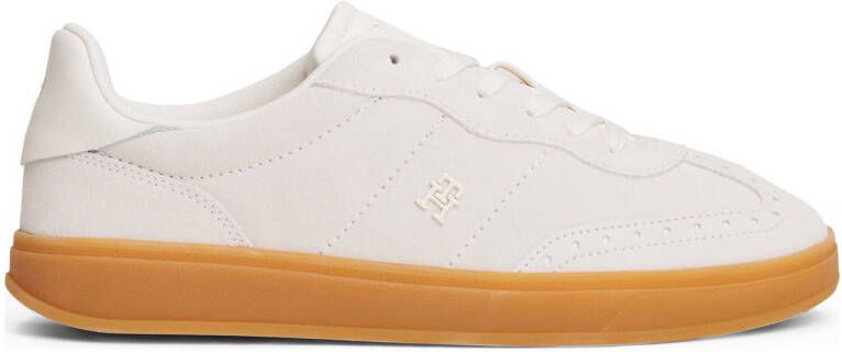 Tommy Hilfiger Heritage suède sneakers ecru