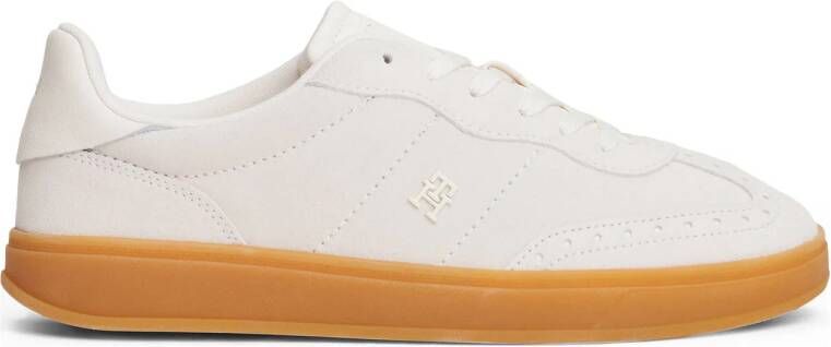 Tommy Hilfiger Heritage suède sneakers ecru