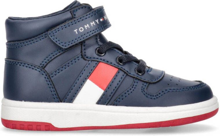 Tommy Hilfiger hoge sneakers blauw