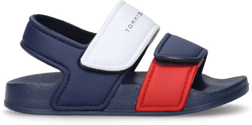 Tommy Hilfiger Joel sandalen blauw wit rood
