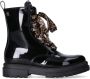 Tommy Hilfiger lak veterboots zwart - Thumbnail 2