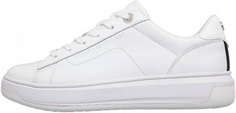 Tommy Hilfiger Leather Cupsole sneakers wit