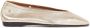 Tommy Hilfiger leren ballerina's goud - Thumbnail 1