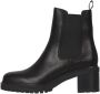 Tommy Hilfiger Chelsea boots van leermix met merkdetail in metallic - Thumbnail 2