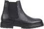 Tommy Hilfiger Zwarte leren Chelsea boots - Thumbnail 1