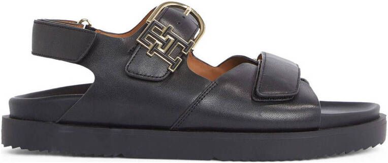 Tommy Hilfiger Sporty sandal BDS black Zwart