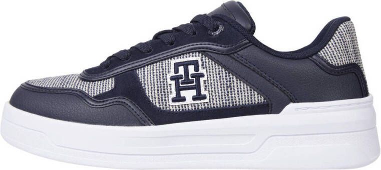 Tommy Hilfiger Blauwe Lage Sneakers TH Logo