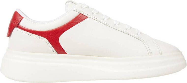 Tommy Hilfiger Sneakers van leer met colour-blocking-design model 'POINTY'