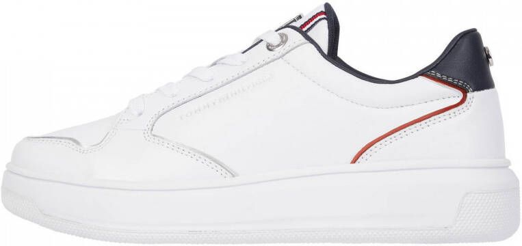 Tommy Hilfiger leren sneakers wit