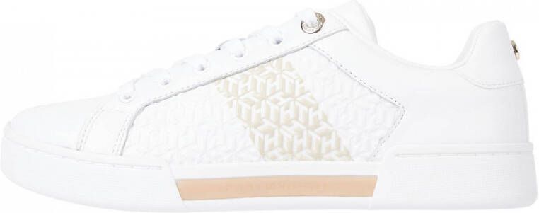 Tommy Hilfiger Sneakers TH MONOGRAM ELEVATED SNEAKER met gestempeld logo
