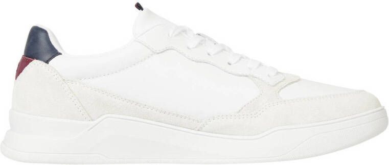 Tommy Hilfiger Witte Sneakers voor Heren met Contrasterende Details Wit Heren