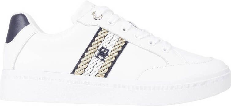 Tommy Hilfiger leren sneakers wit